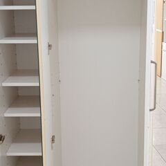 ★ジモティ割あり★  ワードローブ 白 H×D×W クリーニング済み TJ180の画像
