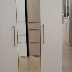 ★ジモティ割あり★  ワードローブ 白 H×D×W クリーニング...