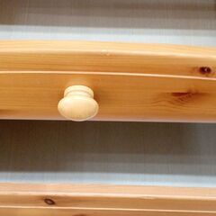 ★ジモティ割あり★  タンス 茶 H×D×W クリーニング済み TJ181の画像