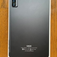 Android12搭載SIMフリータブレット　別売の保護ケース付きの画像