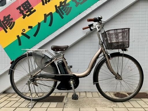 中古電動アシスト自転車！ ヤマハ - パス ナチュラL 26インチ 【高針店在庫品】