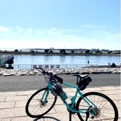 3月18日(土)、自転車（クロスバイク）で荒川土手を一緒に走りま...