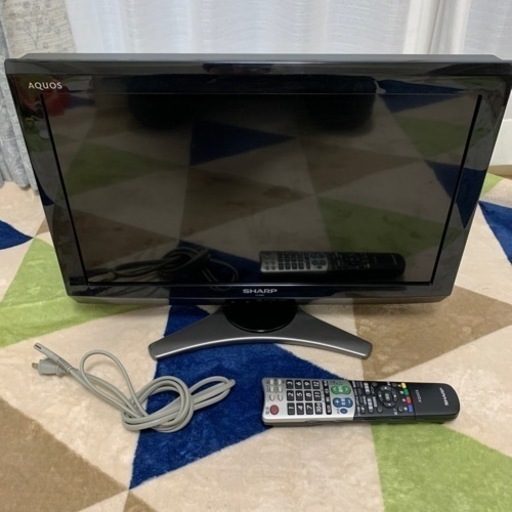 シャープ液晶テレビAQUOS 20インチ