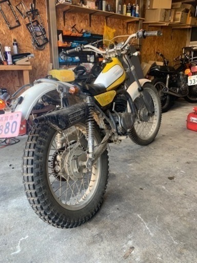 TY125 175cc 実働　ビンテージモトクロス　トライアル