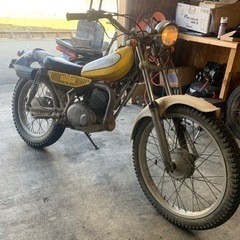 TY125 175cc 実働　ビンテージモトクロス　トライアルの画像