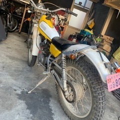 TY125 175cc 実働　ビンテージモトクロス　トライアルの画像
