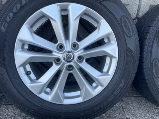 日産純正ホイール  グッドイヤー ASSURANCE 225/65R17 4本
