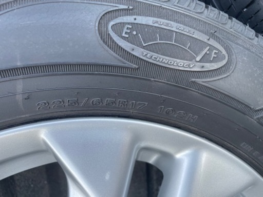 日産純正ホイール  グッドイヤー ASSURANCE 225/65R17 4本
