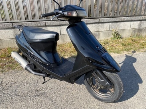 ☆アドレスV100.カスタム車両^_^快速2ストモデル☆バッテリー・プラグなど新品交換で快調！原付二種スクーター.ピンクナンバー
