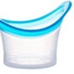 洗顔カップ　ブルー1個入り（未使用品）