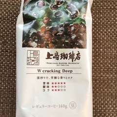 （お取引中）上島珈琲店 炒り豆 W cracking Deep ...