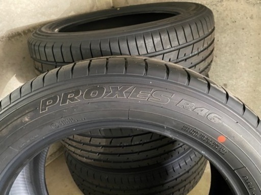 【手渡し限定】トーヨーPROXES R46 新車外し走行5kmのみ2022年製 225/55/R19 99V 4本セット