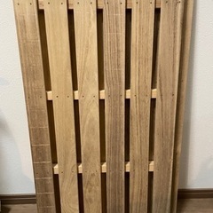 (受け渡し予定者決まりました)すのこ2枚