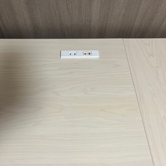 山善 コーナーデスク コンセント付き の画像