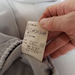 フォーマルにも！カットソー　ブルーグレー系の画像