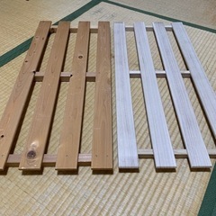 押入れ用すのこ2個