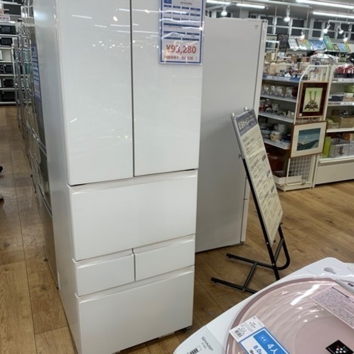 6ドア冷蔵庫　TOSHIBA GR-K510FD