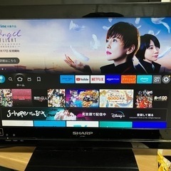 液晶テレビ　SHARP 19インチ　B-CASなし