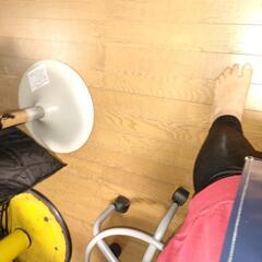 宅配ピザの温め直しに、ちょうどいいサイズのホットプレートの画像