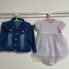 値下げ　ベビー服　女の子　春服4枚！サイズ80 