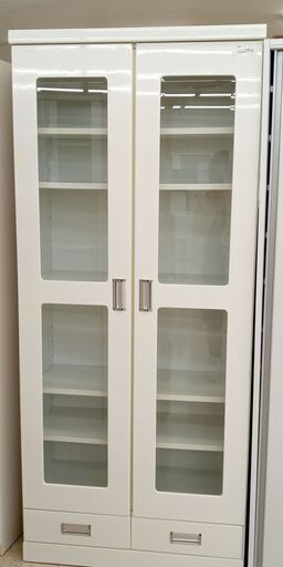 ★ジモティ割あり★  収納棚 白 H×D×W クリーニング済み TJ185