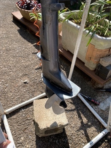 ヤマハ　不調2馬力船外機＋ボート