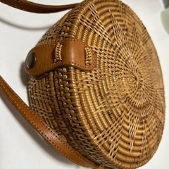 バリ島手作りショルダーバッグの画像