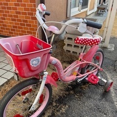 16インチ　女の子　練習用に