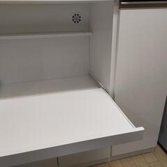 キッチンカウンター　食器棚　ニトリの画像