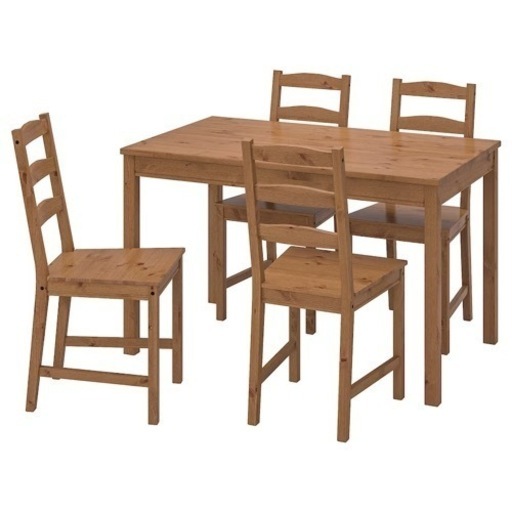 IKEAダイニングセット5点明日には消してしまいます