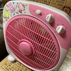 取りにこれる方限定　スクエア扇風機