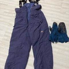 モンベル　雪用サロペット