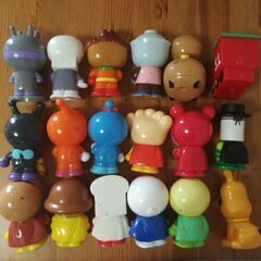 18体 アンパンマン ピープー人形 ソフビ人形の画像