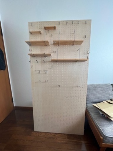 有孔ボード　フック