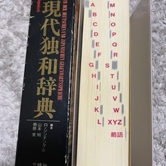 独和辞典　18日まで引取りの画像
