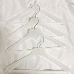 ★未使用★無料★無印良品 ポリプロピレンハンガー 外寸約４５ｃｍ 7本の画像