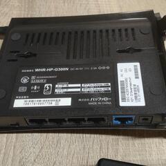無線LANルーター バッファロー whr-hp-g300nの画像