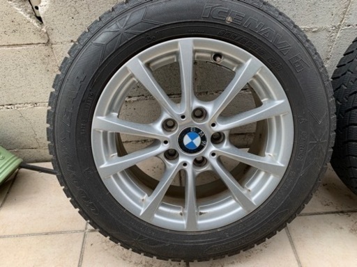 BMW3シリーズ(F30/31) 純正16インチホイール+スタッドレス 4本
