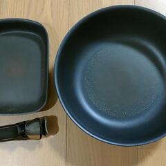 ティファール鍋＆卵焼き器＆取っ手