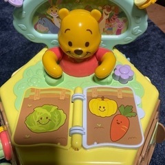 【お譲り先決定】くまのプーさん　ゆびさき知育いっぱいできたの画像