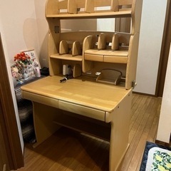 学習机 勉強机 学習デスクのみ 小学生　入学　全体的にキレイです...