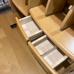 学習机 勉強机 学習デスクのみ 小学生　入学　全体的にキレイです　12年前に購入　ほぼ使用していない　和歌山北部大阪南部直接取引希望の画像