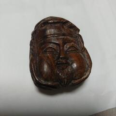 木製緒締め　帯留め　ツゲ　古美術　古物　工芸品の画像