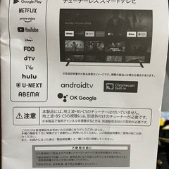 チューナレステレビ