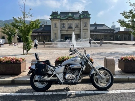 マグナ250 程度良好　　春にツーリングどうですか？　タイヤ前後交換済み