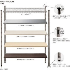 カワジュン　メッシュシェルフ※6月4日まで、土日引き取り希望の画像