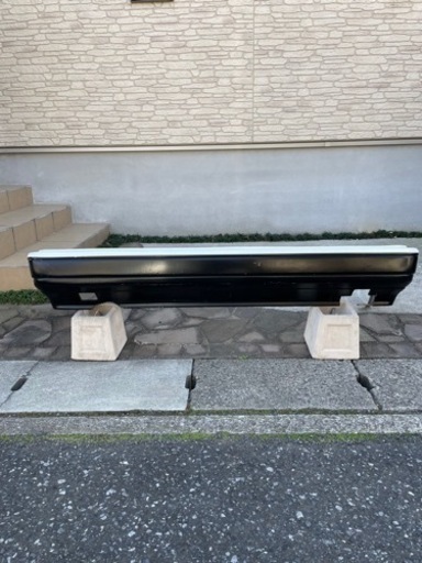 取引中。一旦締めます。AE86レビン　純正リアバンパー