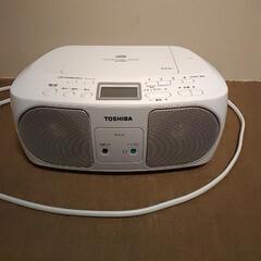 ジャンク品TOSHIBA　CD聴けませんがラジオは聴けます