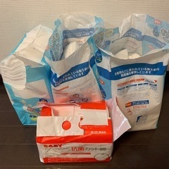 おしりふきコットン 開封済み 未使用