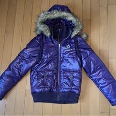 【美品】BLUE CROSS SPICY GIRLS ダウンコー...
